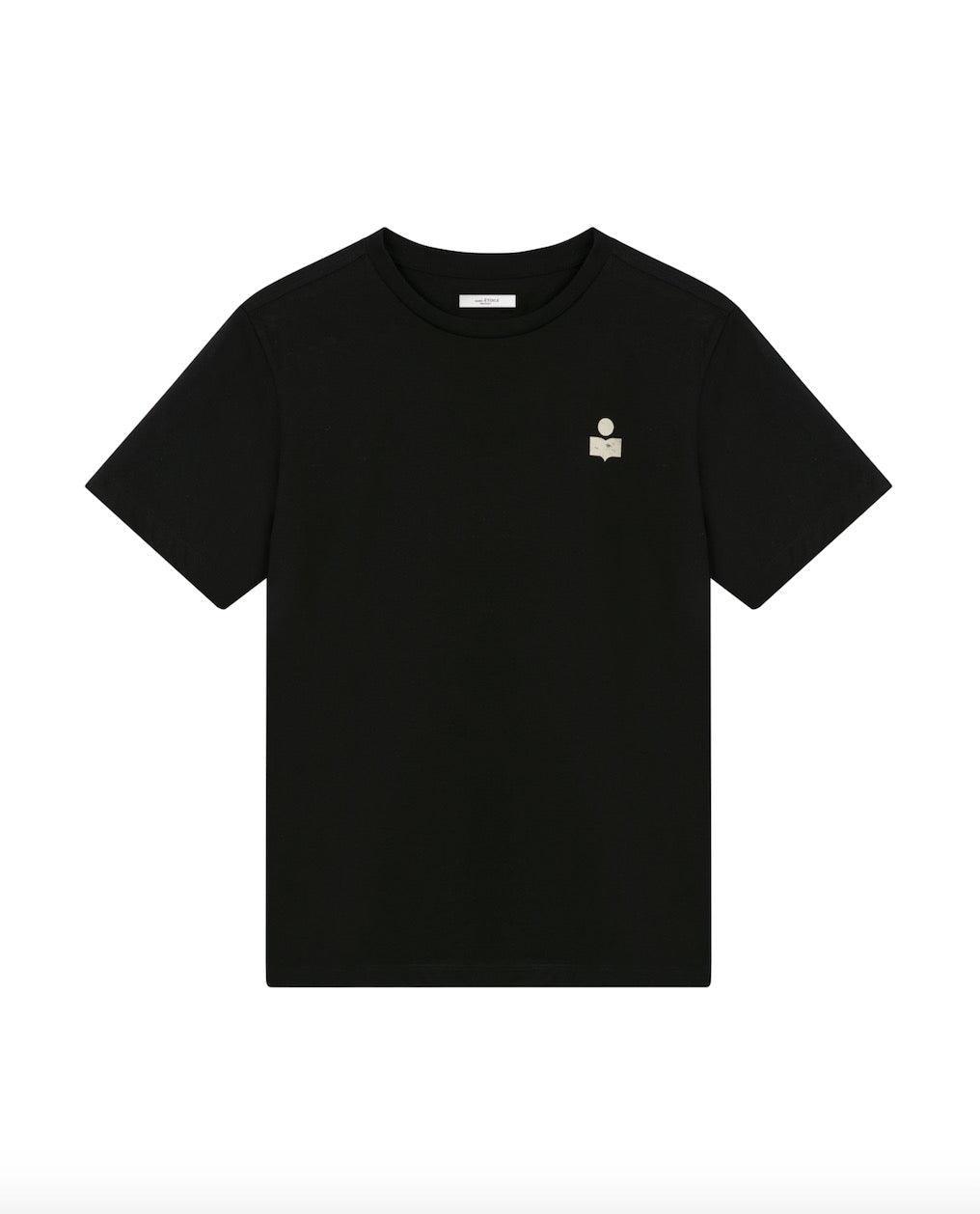 Isabel Marant Etoile - Zewel Black Logo T-Shirt - 32 The Guild 